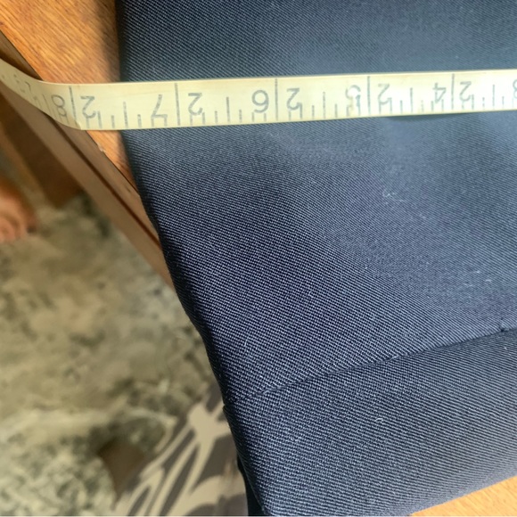 Casual Corner Navy double breasted blazer. - Picture 5 of 6